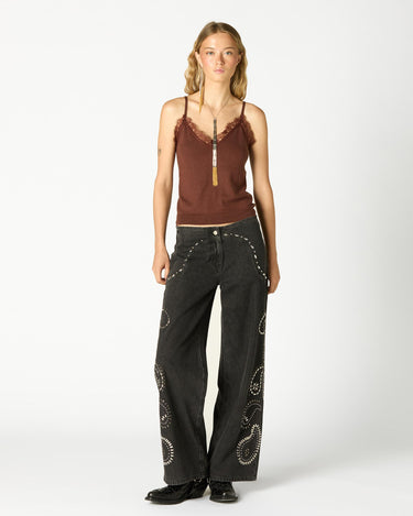 PANTALÓN CANESÚ TACHAS AMEBAS ANTRACITA
