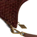 BOLSO TRENZADO MINI MARRÓN