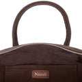 BOLSO BOWLING MARRÓN