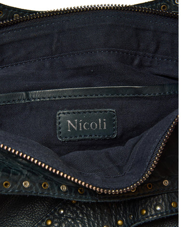 BOLSO MIX TACHAS BLUE