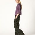 CHOCOLATE ROUND NECK NIDOS SHIRT