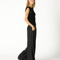 TOP CANALÉ LACE BLACK