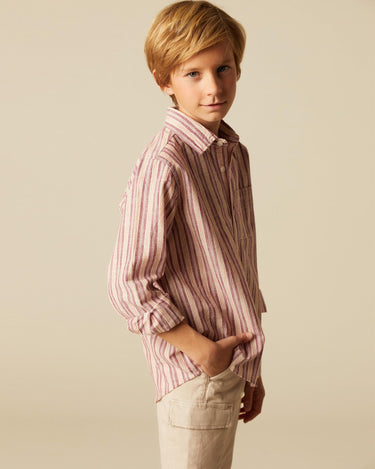 MULBERRY FRENCH STRIPES SHIRT