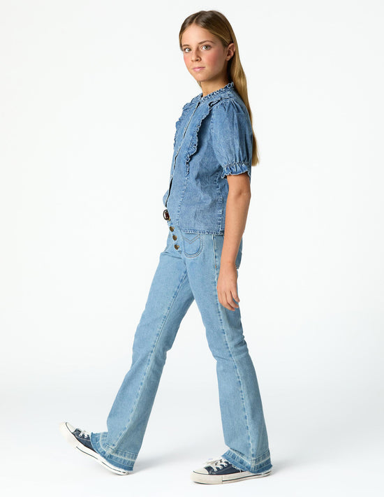 BLUE FLARE JEANS