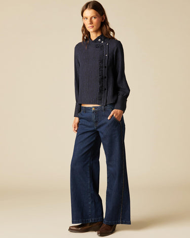 DENIM TIRA BRILLO AZUL