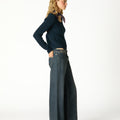 PANTALÓN HEBILLAS CINTURILLA DARK BLUE