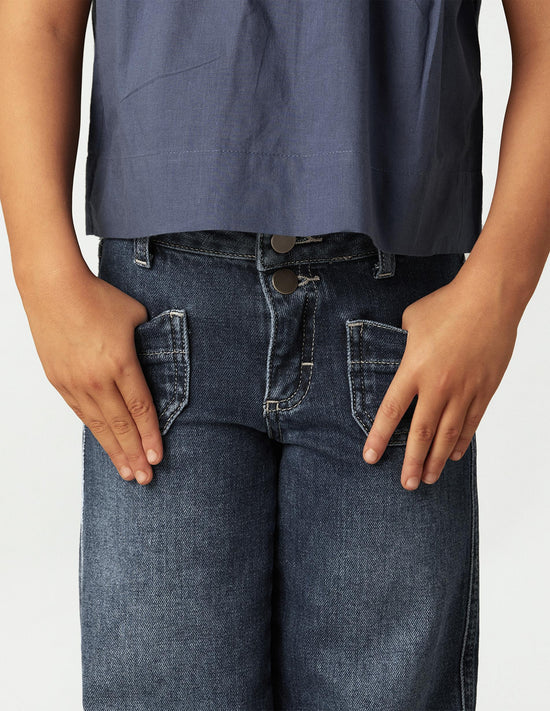 PANTALÓN BOLSILLOS VAQUERO