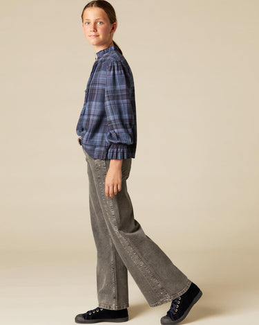 BLUE PLAID SHIRT