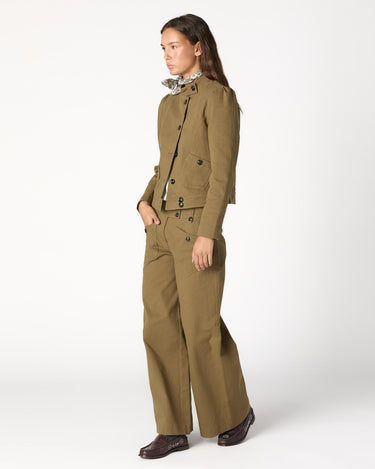 BLAZER BOLSILLOS BOTÓN KHAKI