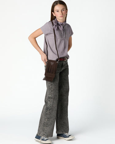 ANTHRACITE STAR DENIM JEANS