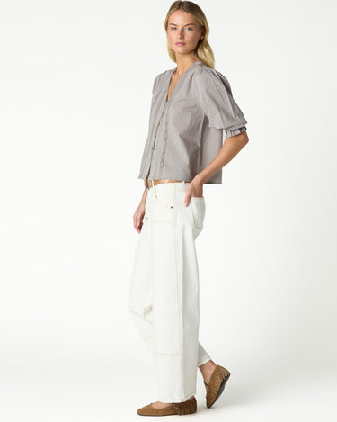 HEXAGONAL STUDDED TROUSERS