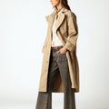 SAND TWILL COAT