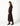 GARNET STRIPED BUCKLE BLAZER