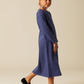 VESTIDO RAYAS AZUL