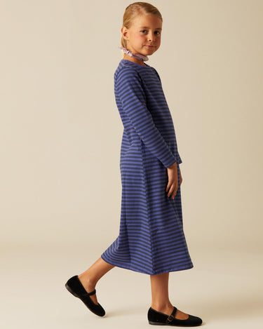 VESTIDO RAYAS AZUL