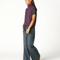 CHALECO CUELLO VUELTO PLUM