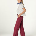 INDIAN RED POCKET TROUSERS
