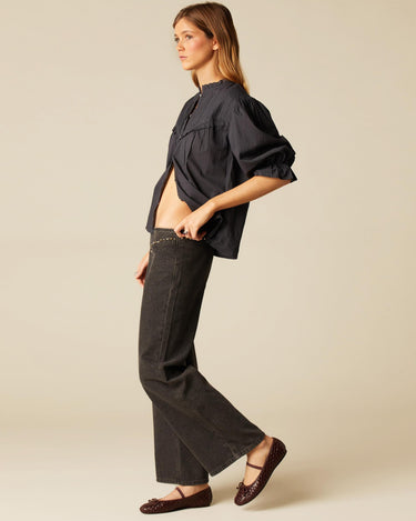 PANTALÓN TACHUELAS CANESÚ ANTRACITA