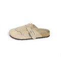 STUDDED SUEDE CLOG