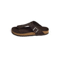 RHOMBUS STUD SANDAL BROWN