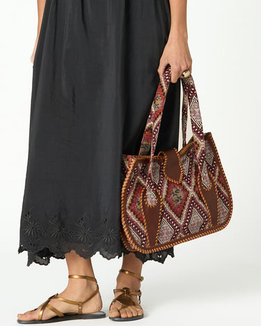 BOLSO TAPESTRY Y PIEL