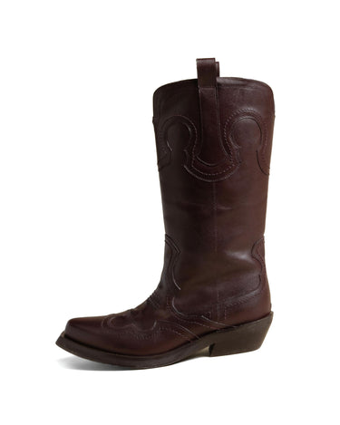 GARNET COWBOY BOOT