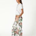 BOTANICAL PRINT TROUSERS