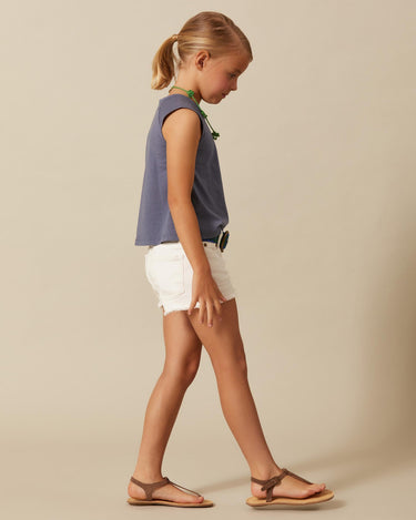 BLUE CUT T-SHIRT