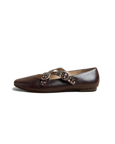 BAILARINA TACHAS MARRÓN