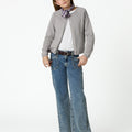 BLUE TROUSERS POCKETS SEAMS