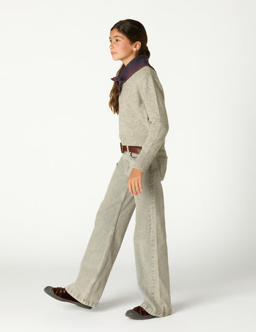 JERSEY TACHAS MEDIUM GREY
