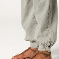 LIGHT GRAY BAGGY TROUSERS