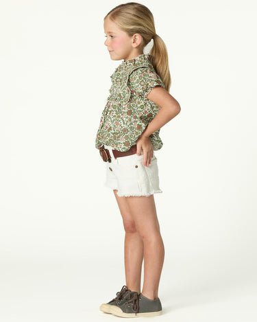 SHORT BOTONES BLANCO