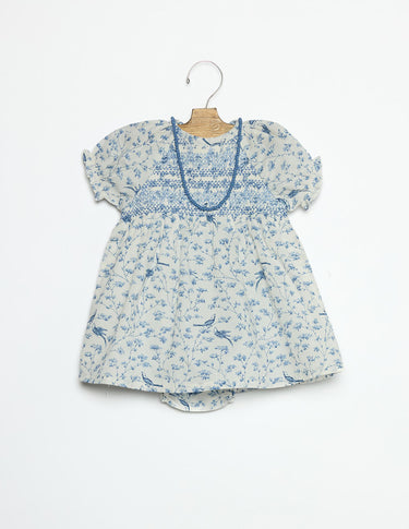 BAMBOO NEST BLUE DRESS