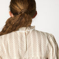 CAMISA ENCAJE FLECHA CHOCOLATE
