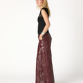 PANTALÓN TRENZADOS BURGUNDY
