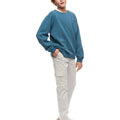 Sudadera azul oscuro palmera