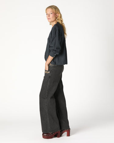CAMISA JARETAS LACE ANTRACITA