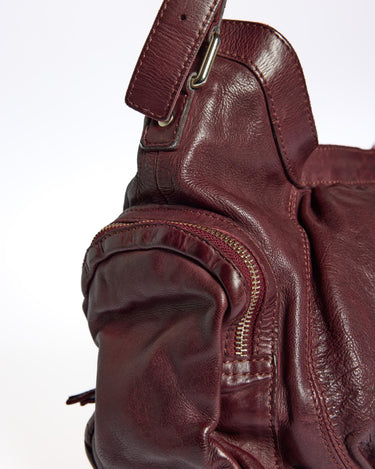 BOLSO ASA HEBILLAS BURGUNDY