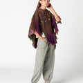 EMBROIDERED PONCHO