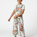 BOTANIC PRINT DUNGAREES