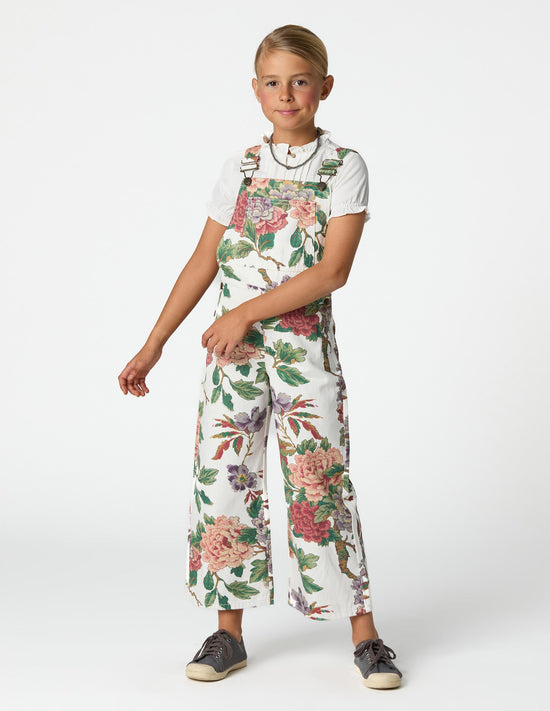 BOTANIC PRINT DUNGAREES