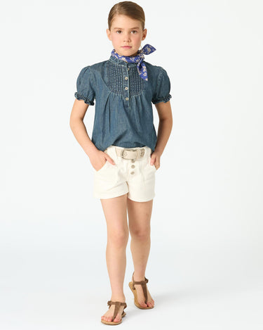 BLUE DENIM SHIRT