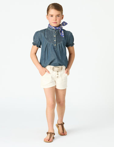 BLUE DENIM SHIRT