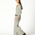CAMISETA FRUNCE POINTELLE GREY
