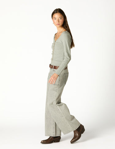CAMISETA FRUNCE POINTELLE GREY
