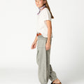 LIGHT GRAY BLOOMER PANTS