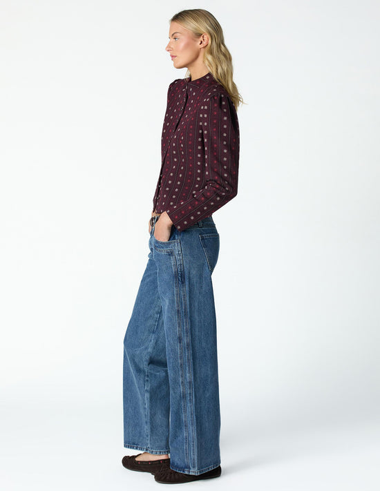 DOUBLE STITCH DENIM CORN BLUE