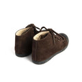 BROWN LACE-UP BOOT