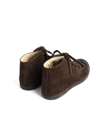 BOTA MARRÓN CORDONES